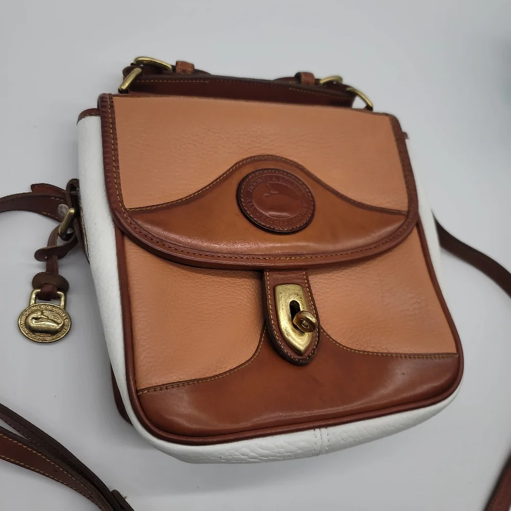 DOONEY & BOURKE AWL Square Carrier R703 Crossbody Bag Vintage - Picture 11 of 11